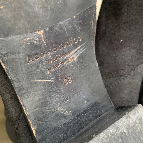 Acne Studios Suede Jensen Boots - Picture 3 of 3
